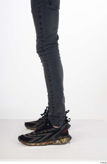 Dio black slim jeans black sneakers calf casual dressed 0003.jpg